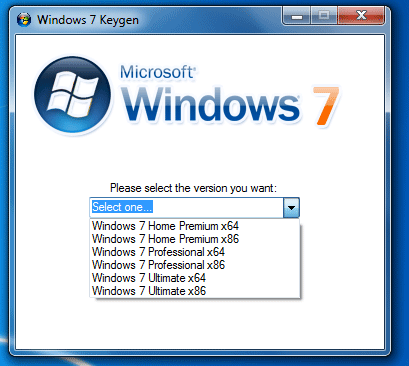 Microsoft Windows 7 Professional 64 Bit Product Key Generator